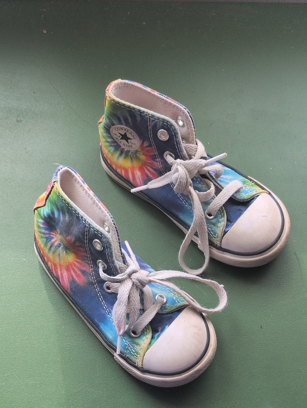 Converse Kids' Tie-Dye High-Top Sneakers - Multicolor